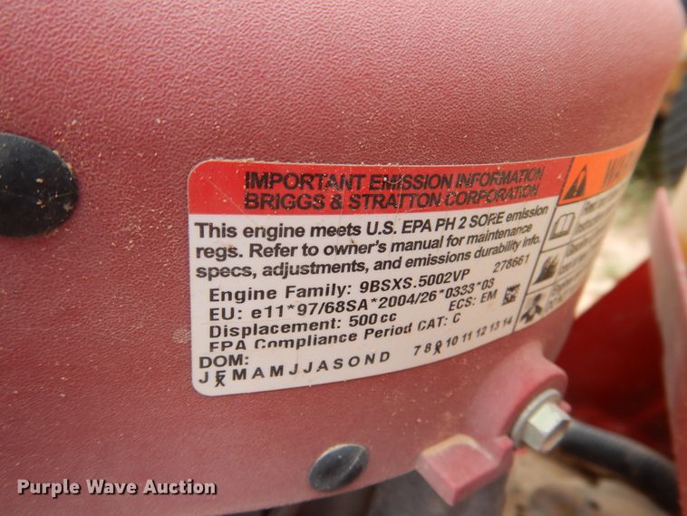 image for item DM6393 Troy-Bilt Pony  lawn mower