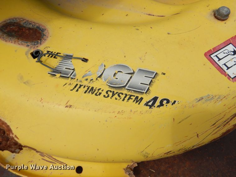 image for item DM6393 Troy-Bilt Pony  lawn mower