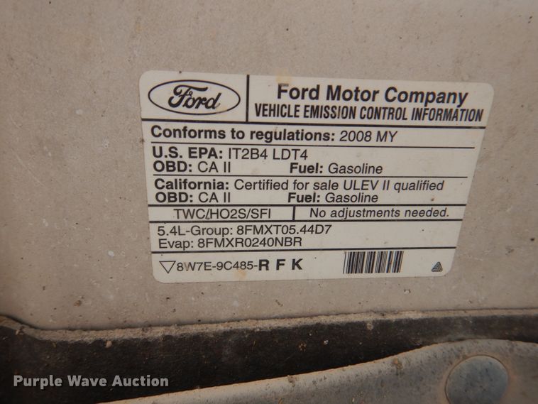 image for item DM6403 2008 Ford F150 XLT  SuperCab pickup truck