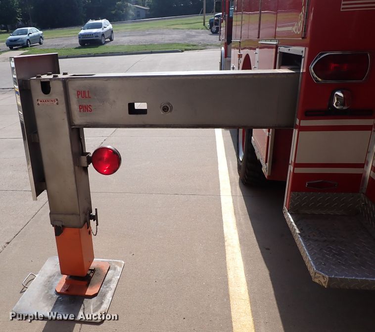 image for item DN1847 1984 Pierce Dash 75  aerial platform fire truck