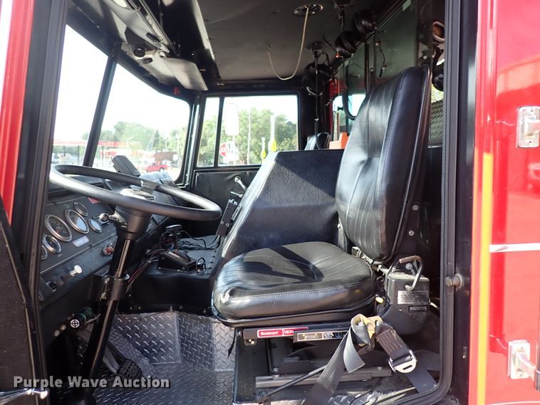 image for item DN1847 1984 Pierce Dash 75  aerial platform fire truck