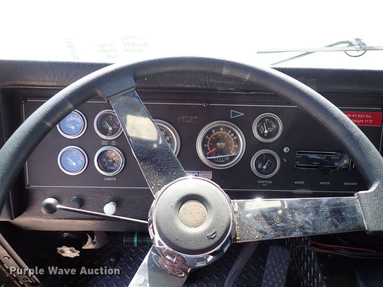 image for item DN1847 1984 Pierce Dash 75  aerial platform fire truck