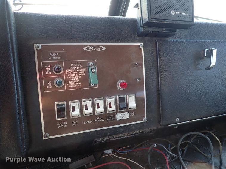 image for item DN1847 1984 Pierce Dash 75  aerial platform fire truck