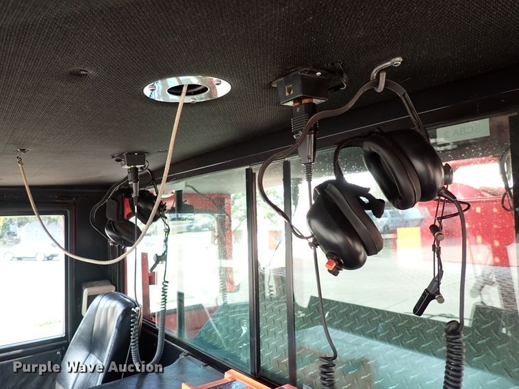 image for item DN1847 1984 Pierce Dash 75  aerial platform fire truck