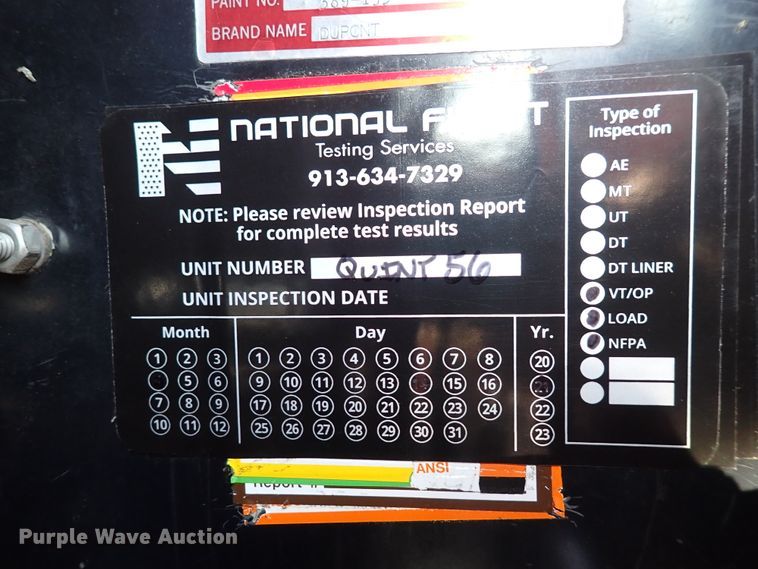 image for item DN1847 1984 Pierce Dash 75  aerial platform fire truck