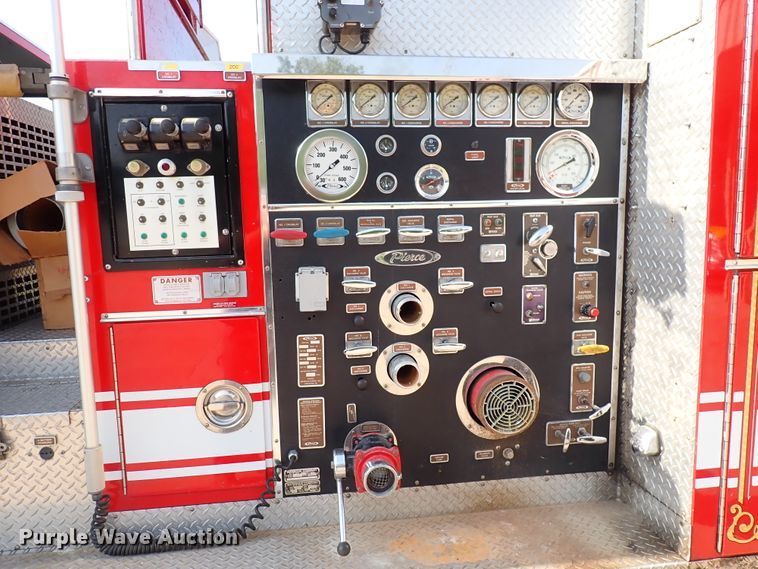 image for item DN1847 1984 Pierce Dash 75  aerial platform fire truck