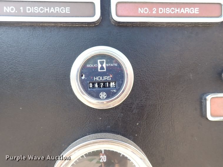 image for item DN1847 1984 Pierce Dash 75  aerial platform fire truck