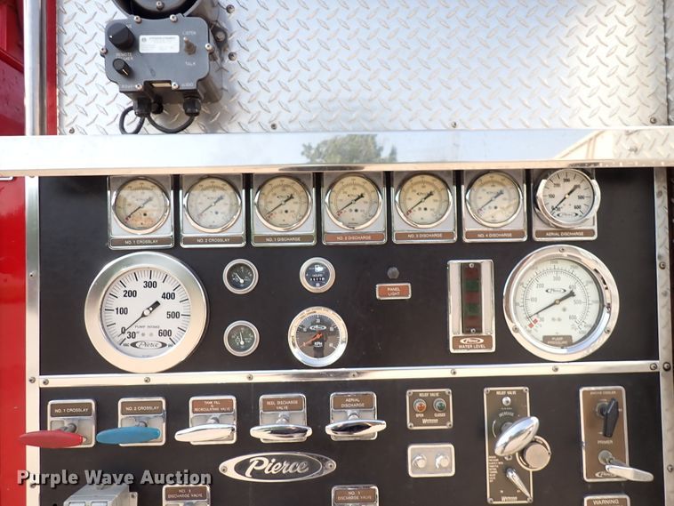 image for item DN1847 1984 Pierce Dash 75  aerial platform fire truck