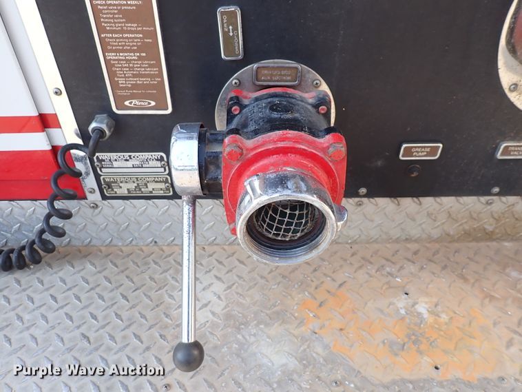 image for item DN1847 1984 Pierce Dash 75  aerial platform fire truck