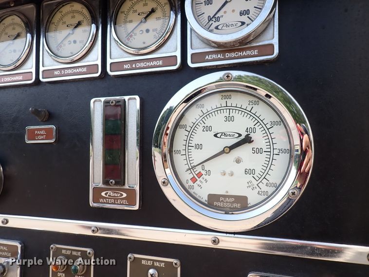 image for item DN1847 1984 Pierce Dash 75  aerial platform fire truck