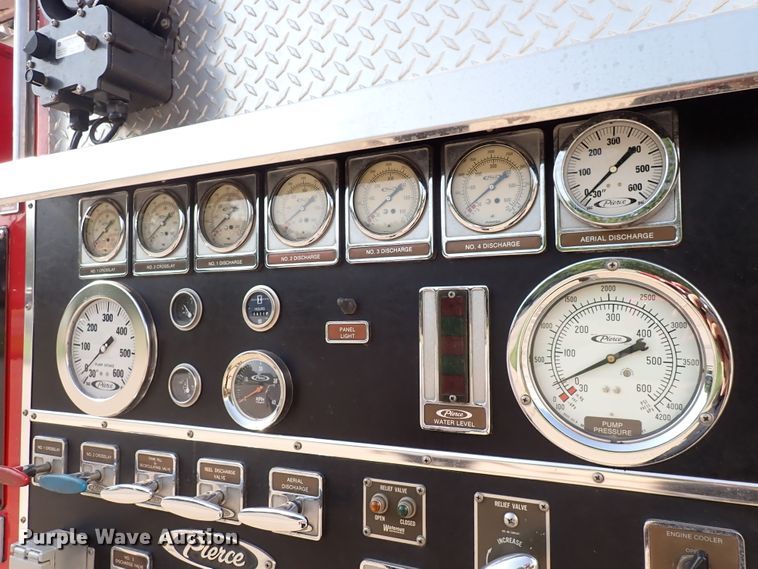 image for item DN1847 1984 Pierce Dash 75  aerial platform fire truck