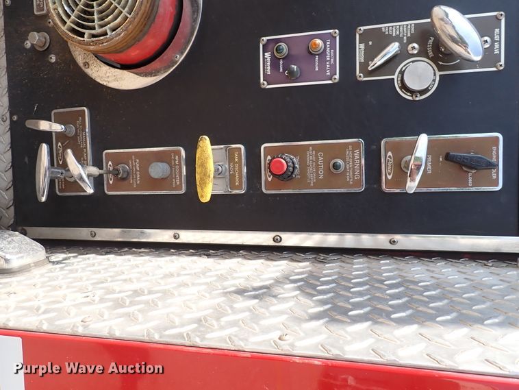 image for item DN1847 1984 Pierce Dash 75  aerial platform fire truck