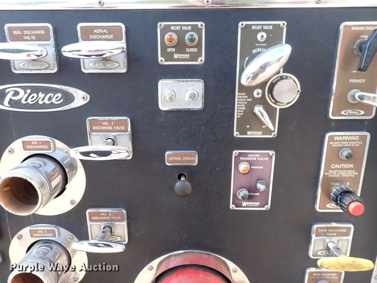 image for item DN1847 1984 Pierce Dash 75  aerial platform fire truck