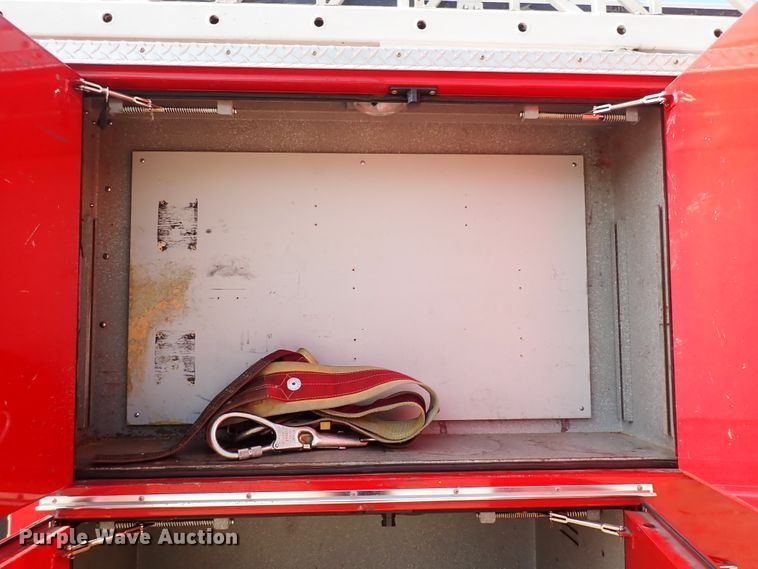 image for item DN1847 1984 Pierce Dash 75  aerial platform fire truck