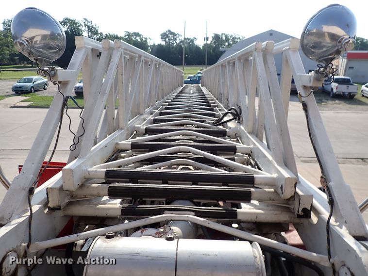 image for item DN1847 1984 Pierce Dash 75  aerial platform fire truck