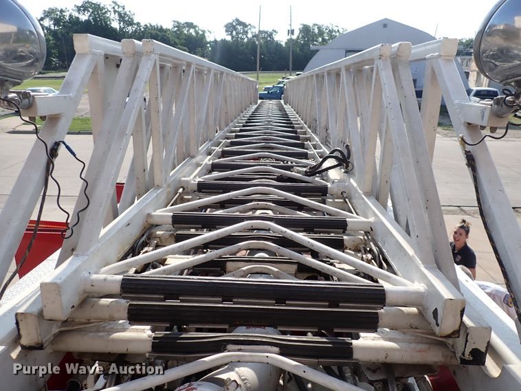 image for item DN1847 1984 Pierce Dash 75  aerial platform fire truck