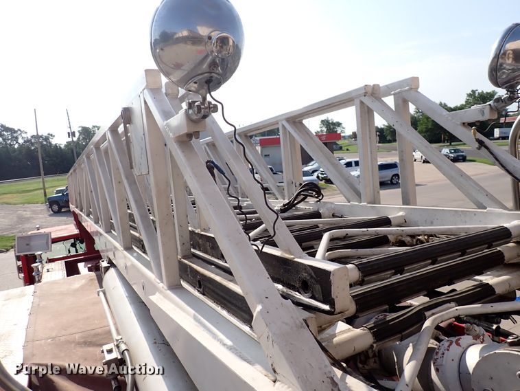 image for item DN1847 1984 Pierce Dash 75  aerial platform fire truck