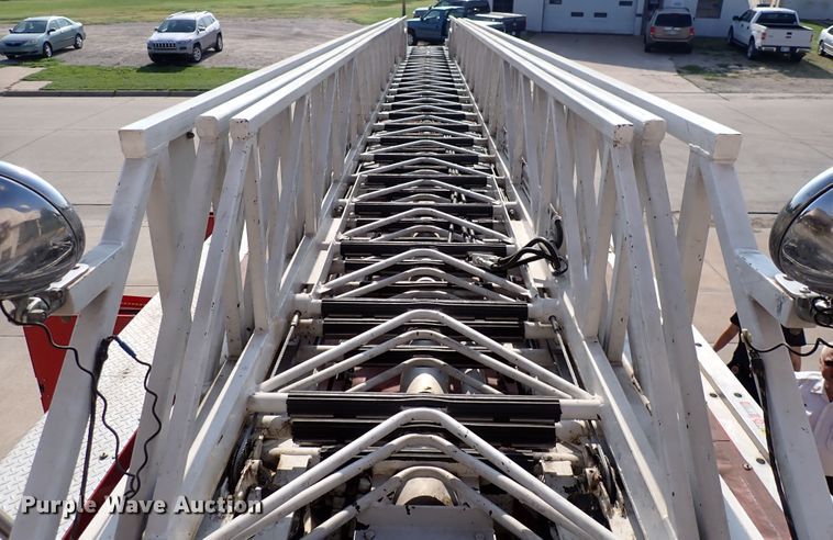 image for item DN1847 1984 Pierce Dash 75  aerial platform fire truck