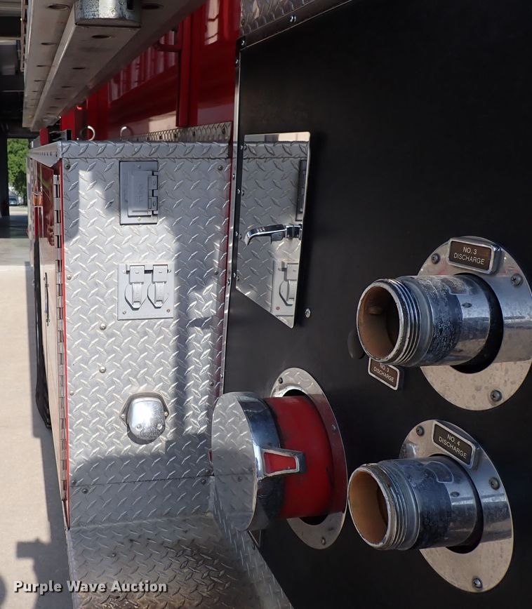 image for item DN1847 1984 Pierce Dash 75  aerial platform fire truck