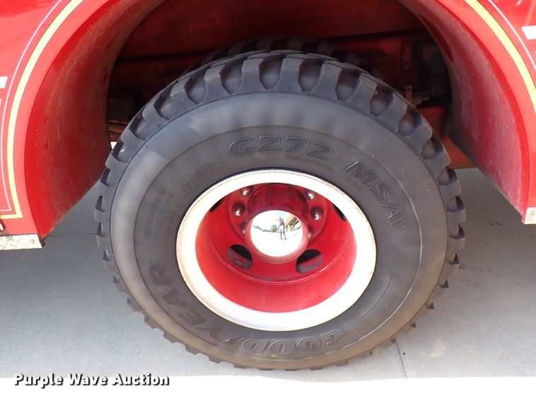 image for item DN1847 1984 Pierce Dash 75  aerial platform fire truck