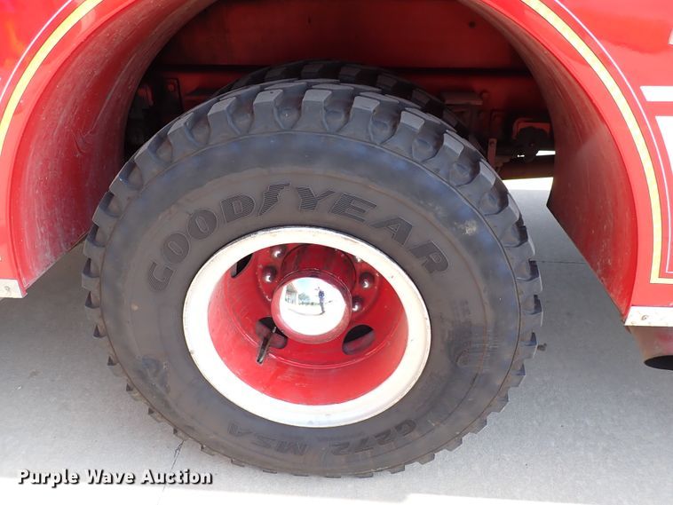 image for item DN1847 1984 Pierce Dash 75  aerial platform fire truck