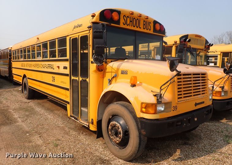 image for item DN1875 1997 International 3800 AmTran  school bus