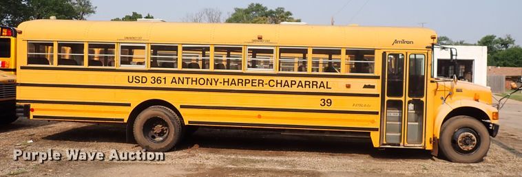 image for item DN1875 1997 International 3800 AmTran  school bus