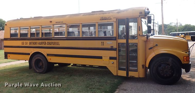 image for item DN1876 1996 International 3800  school bus