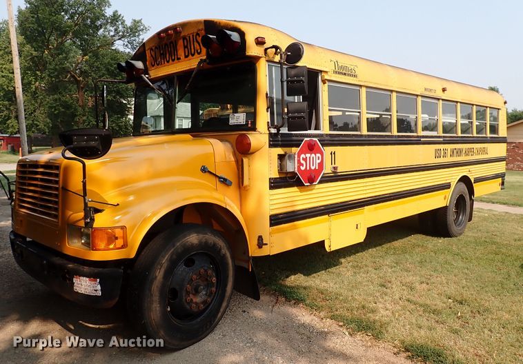 image for item DN1876 1996 International 3800  school bus