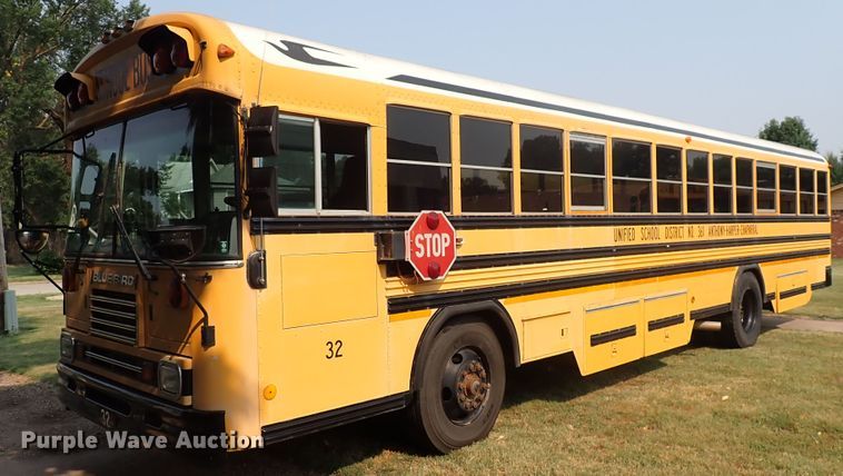 image for item DN1877 1997 Blue Bird TC2000  school bus