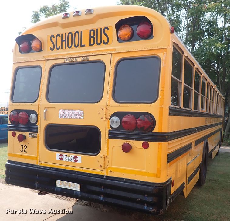 image for item DN1877 1997 Blue Bird TC2000  school bus
