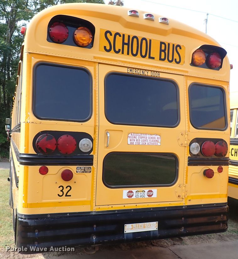 image for item DN1877 1997 Blue Bird TC2000  school bus