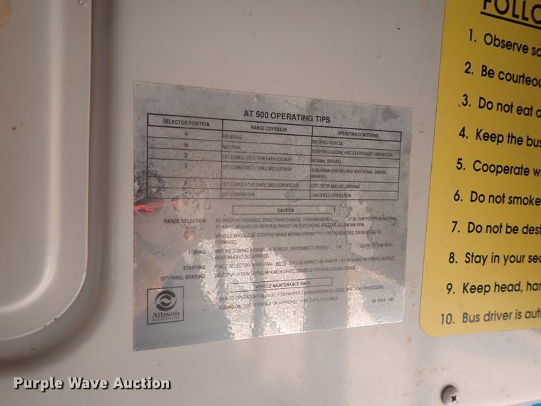 image for item DN1885 1995 International 3800  school bus