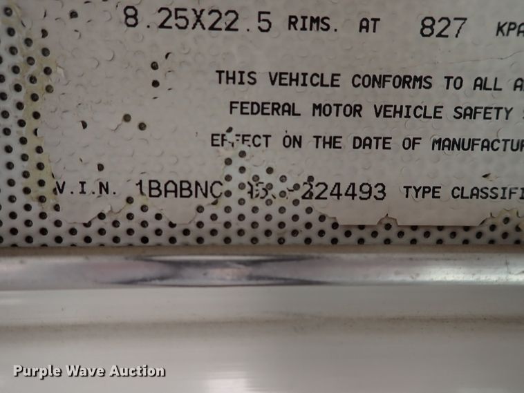 image for item DN1917 2005 Blue Bird All American  school bus