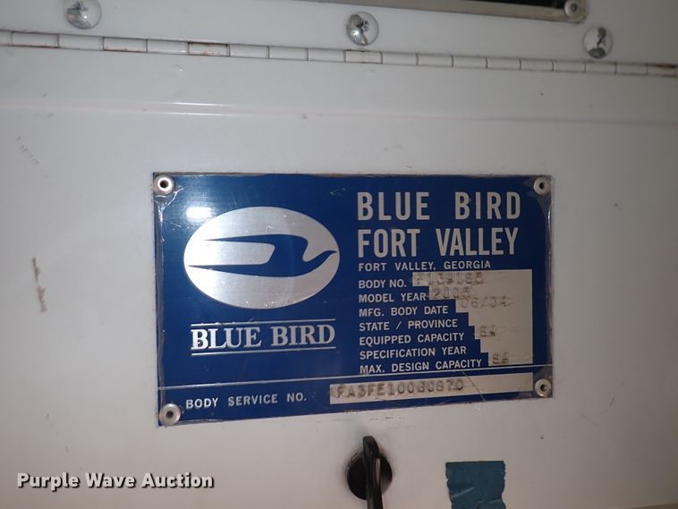 image for item DN1919 2005 Blue Bird All American  school bus