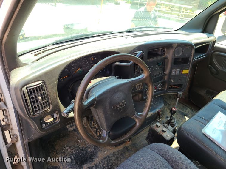 image for item ET9996 2009 GMC C5500  dump flatbed truck