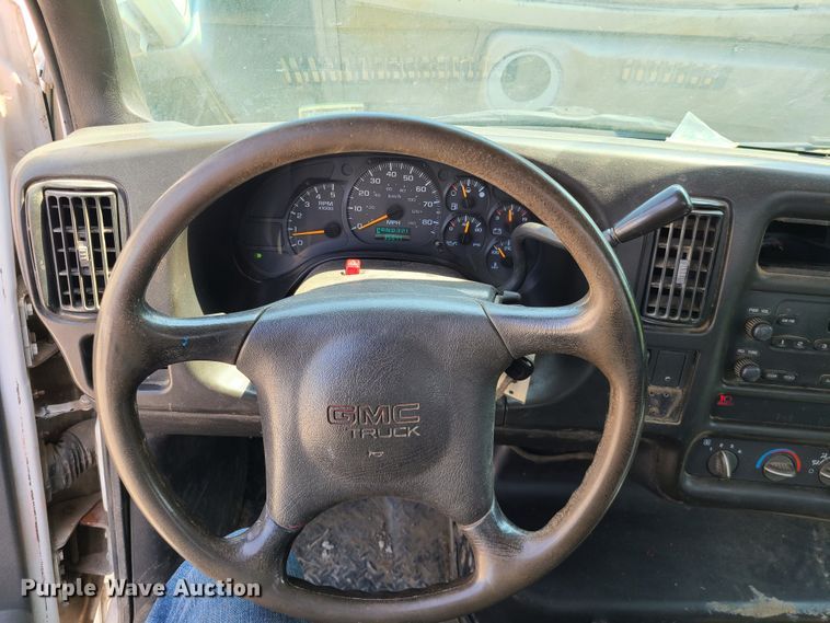 image for item ET9996 2009 GMC C5500  dump flatbed truck