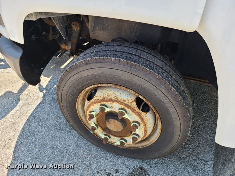 image for item ET9996 2009 GMC C5500  dump flatbed truck