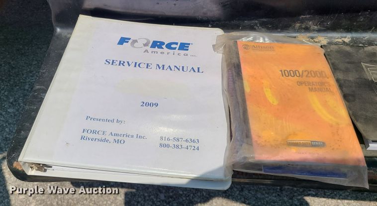 image for item ET9996 2009 GMC C5500  dump flatbed truck