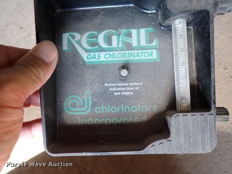 image for item EV9918 (8) Regal gas chlorinators