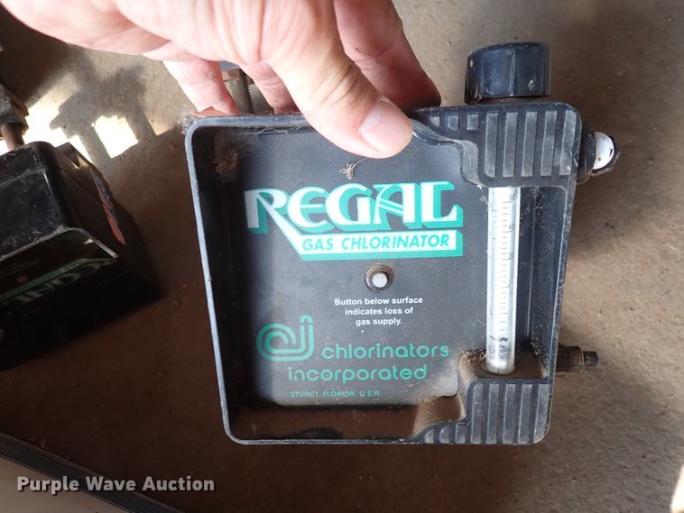 image for item EV9918 (8) Regal gas chlorinators