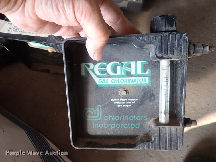 image for item EV9918 (8) Regal gas chlorinators