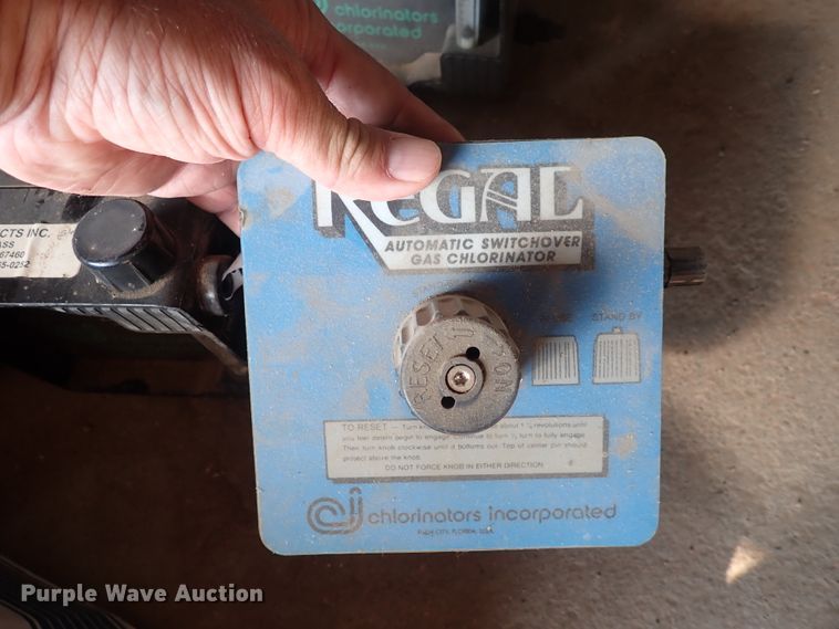 image for item EV9918 (8) Regal gas chlorinators