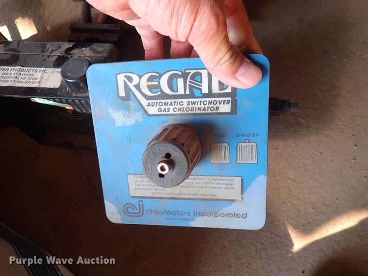 image for item EV9918 (8) Regal gas chlorinators
