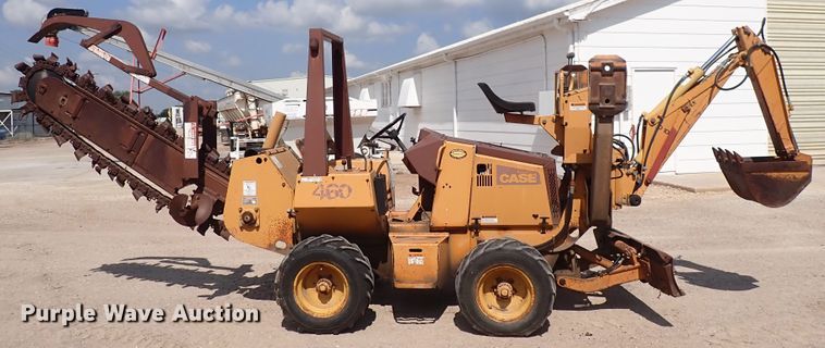 image for item EV9919 1994 Case 460  trencher