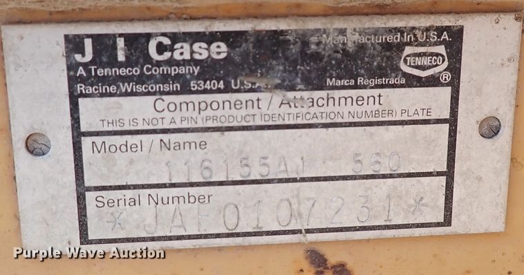 image for item EV9919 1994 Case 460  trencher