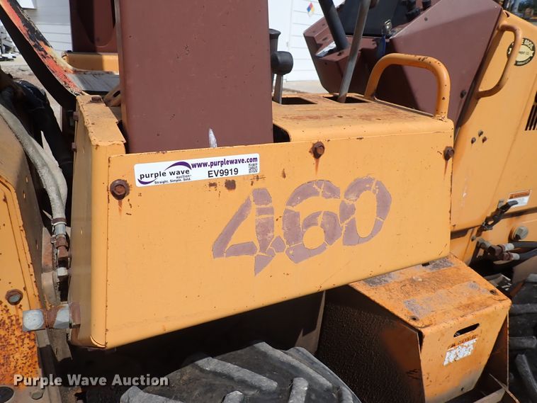 image for item EV9919 1994 Case 460  trencher