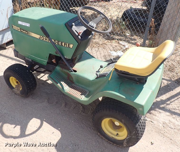 image for item EV9921 John Deere 185  lawn mower