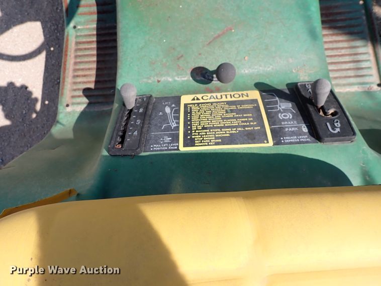 image for item EV9921 John Deere 185  lawn mower