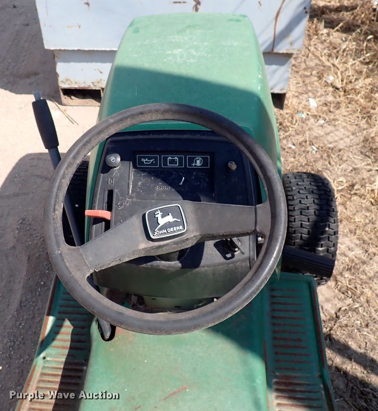 image for item EV9921 John Deere 185  lawn mower